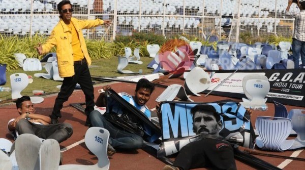 Detuvieron al organizador de la visita de Messi a India